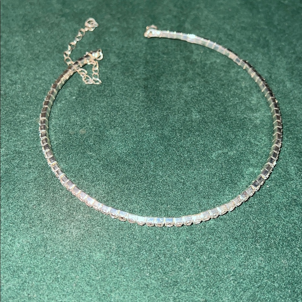 Silver Tennis necklace